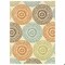 Homeroots 8 x 11 ft. Beige & Blue Medallion Indoor & Outdoor Area Rug 388693 - alternate 1